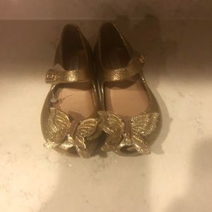 Mini Melissa Ultra Girl Fly Mary Jane in Gold